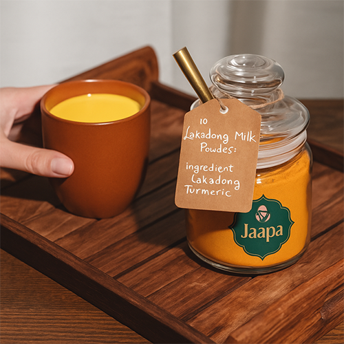 Lakadong Turmeric Latte