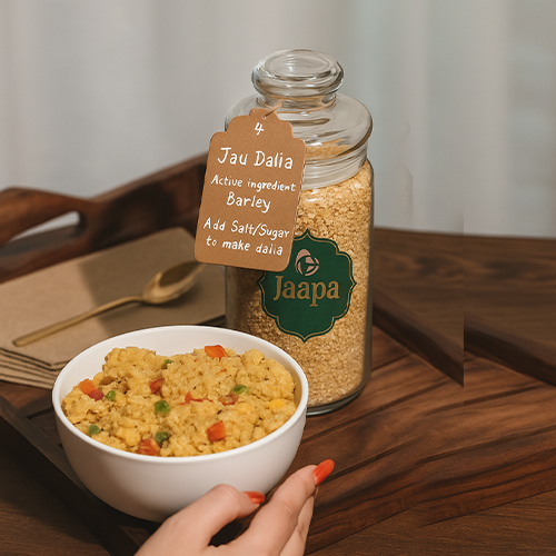 Jau Dalia (Barley and Vegetable Mix)